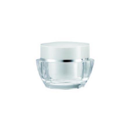Acrylic Oval Cream Jar 50ml - VDA-50-D Lily Melody packaging